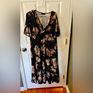 Lane Bryant dress, super cute! Very flattering